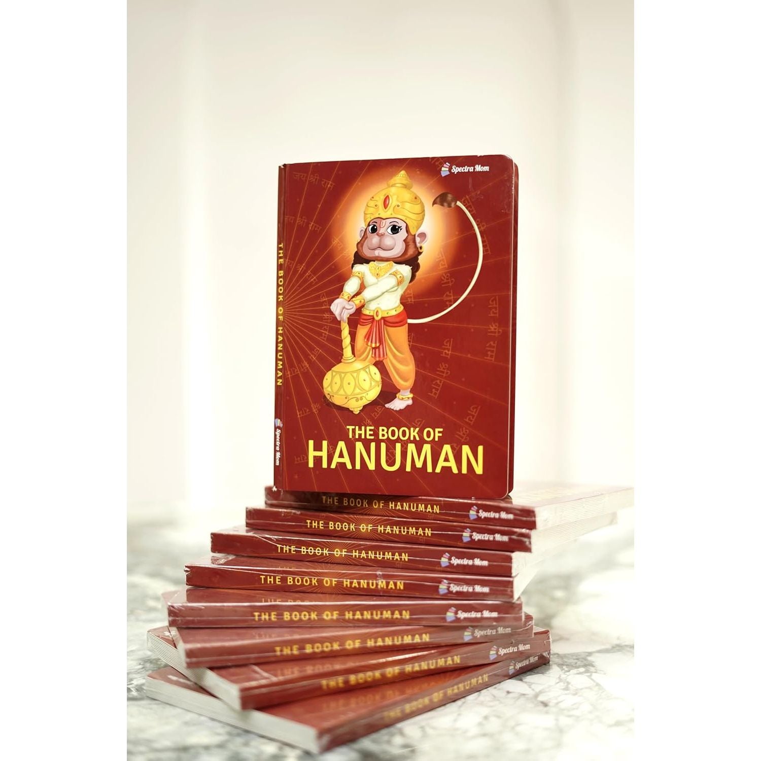 The Book of Hanuman | Stories and Adventures of Hanumanji | Board book | Made for all Ages 0-99 |