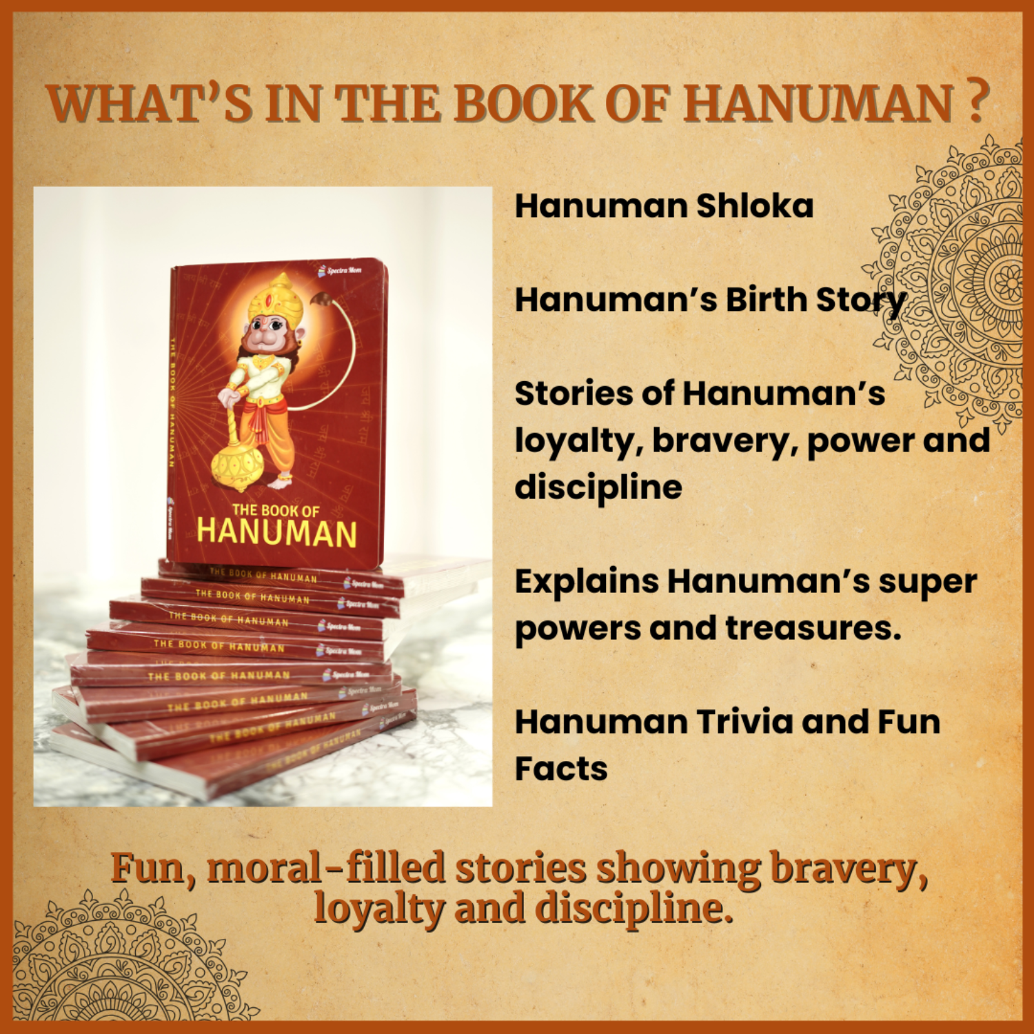 The Cultural Set | 4-in-1 Itihaas & Shloka Collection for Kids | Storybooks of Ganesha, Hanuman, Krishna + Shlokas | Indian Culture, Values & Prayers