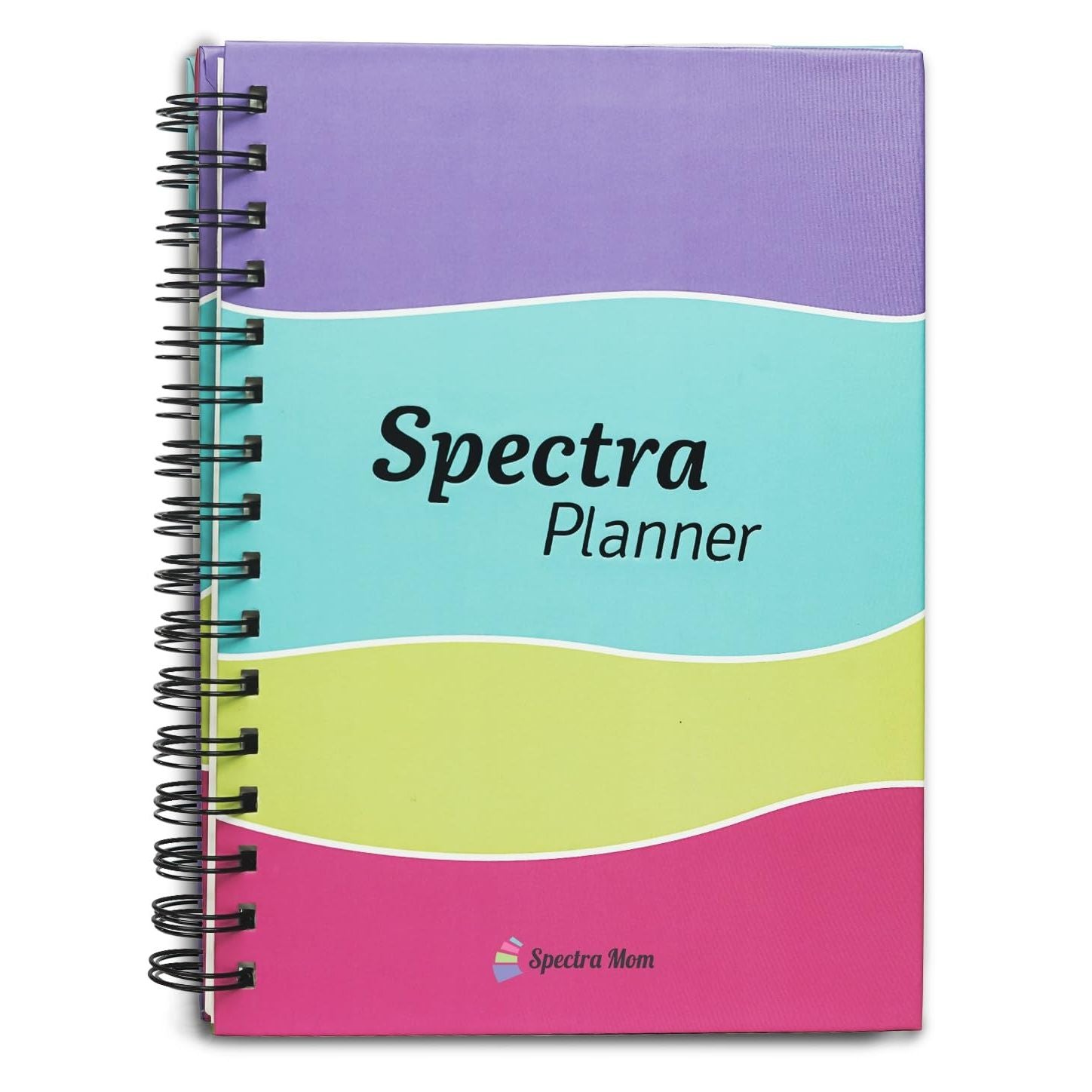 Spectra Planner (Balance) | Undated Daily Planner| A5 | Wiro Hard Bound | 90 GSM | 186 Pages | Box Packing | Zen Pages | Expense Tracker | Doodle Sheets I To Do Lists I Gratitude | Journal