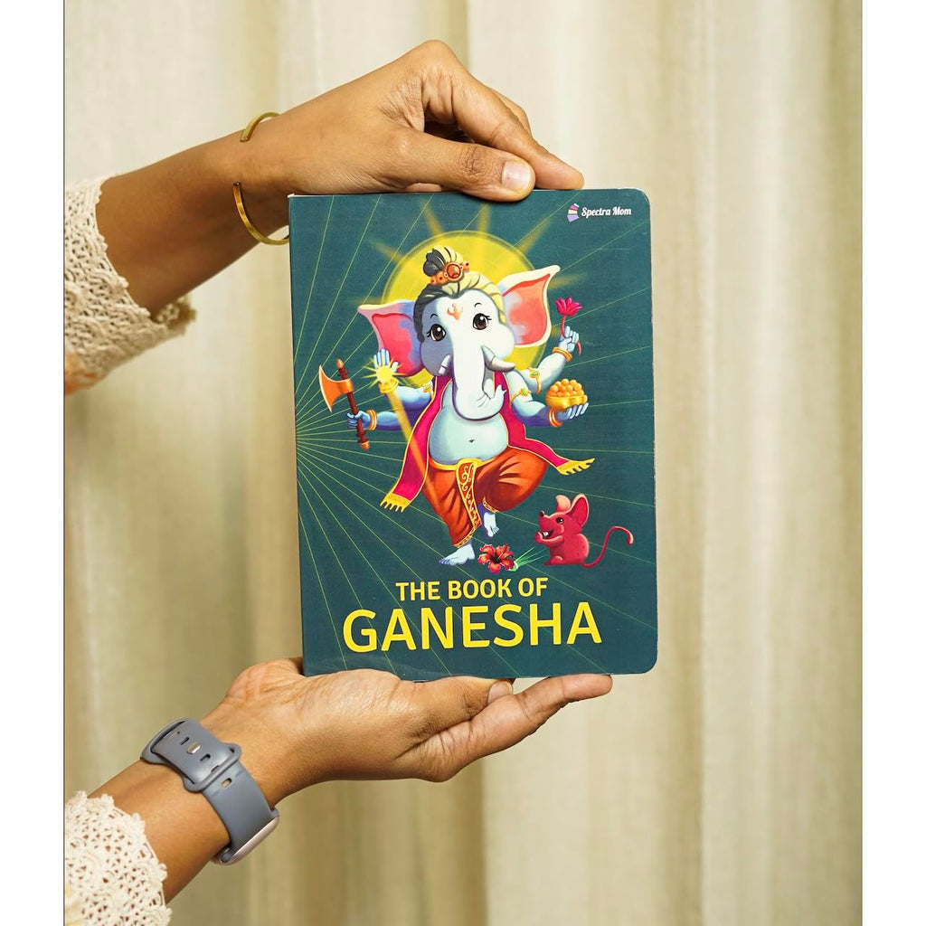The Book of Ganesha | Stories and Trivia of Lord Ganesha | Board Book | Made for all Ages 0-99 |