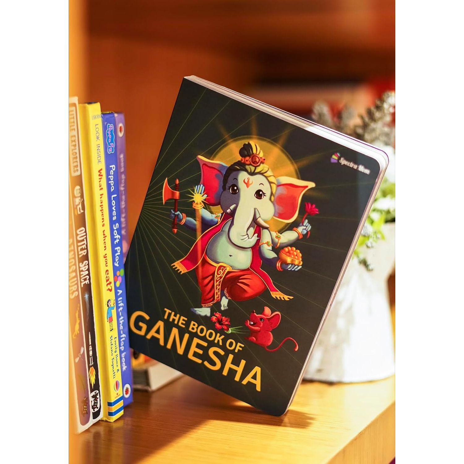 The Book of Ganesha | Stories and Trivia of Lord Ganesha | Board Book | Made for all Ages 0-99 |