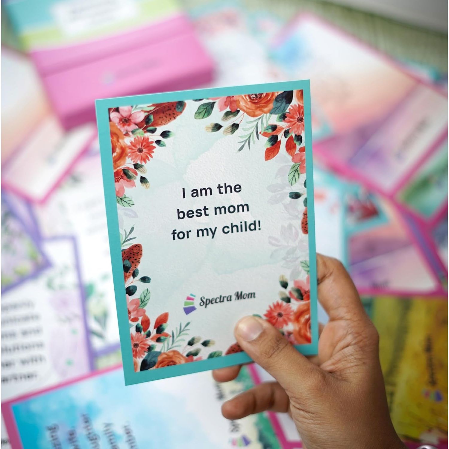 Affirmation Cards Combo Pack (Parenting & Positive Affirations) | Pack of 2 | Sets of 40 Vibrant Cards each | Inspiring Affirmations for Motivation, Self-Love, Confidence, & Emotional Well-Being