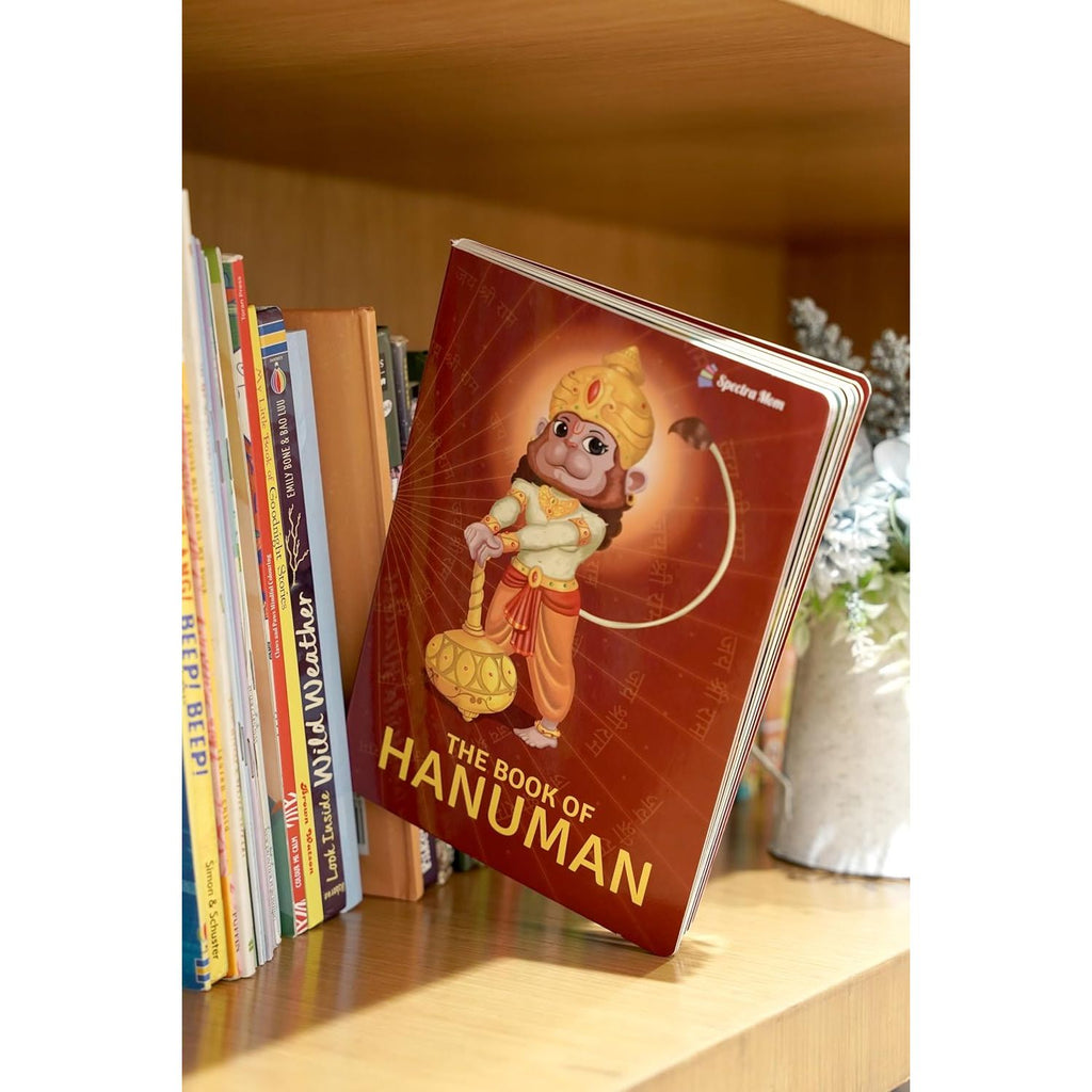 The Book of Hanuman | Stories and Adventures of Hanumanji | Board book | Made for all Ages 0-99 |