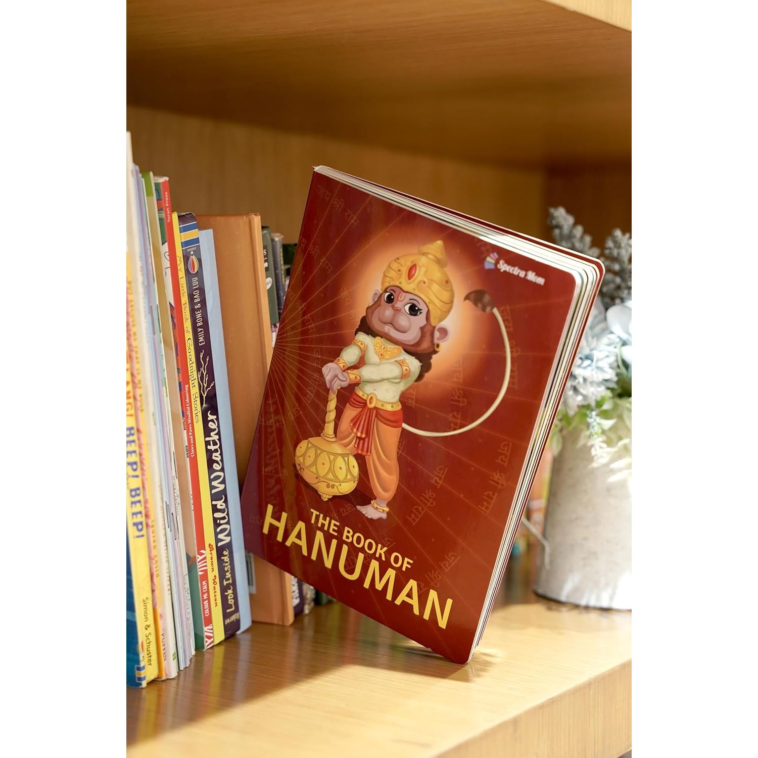The Book of Hanuman | Stories and Adventures of Hanumanji | Board book | Made for all Ages 0-99 |