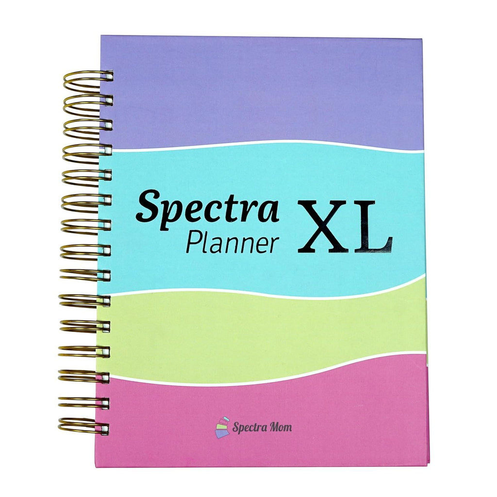 Spectra Planner XL | The Ultimate Annual Planner | Undated | A5 | Hard  Bound Wiro | 90 GSM | 288 Pages | Zen Pages | Habit Tracker| Bucket List | Expense Tracker | Meal Planning | Financial Planning I Resolutions I Gratitude | Journal