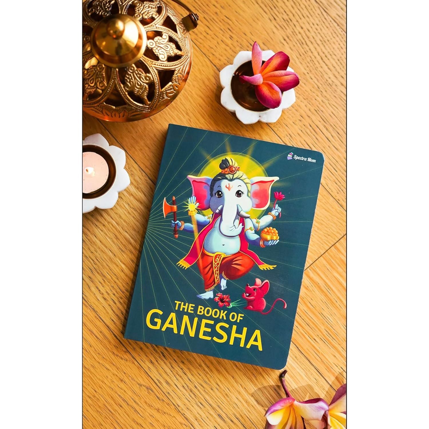The Book of Ganesha | Stories and Trivia of Lord Ganesha | Board Book | Made for all Ages 0-99 |