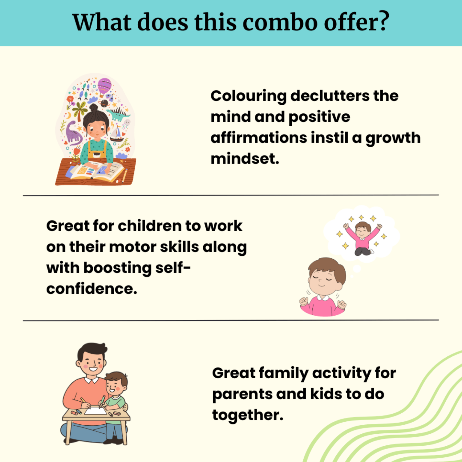 Affirmation Colouring Book Set | Spectra Affirmations Colouring Books Book 1 & Book 2 | Set of 2 Books | for Kids 4+ | Gift Set for Kids - Spectra Mom