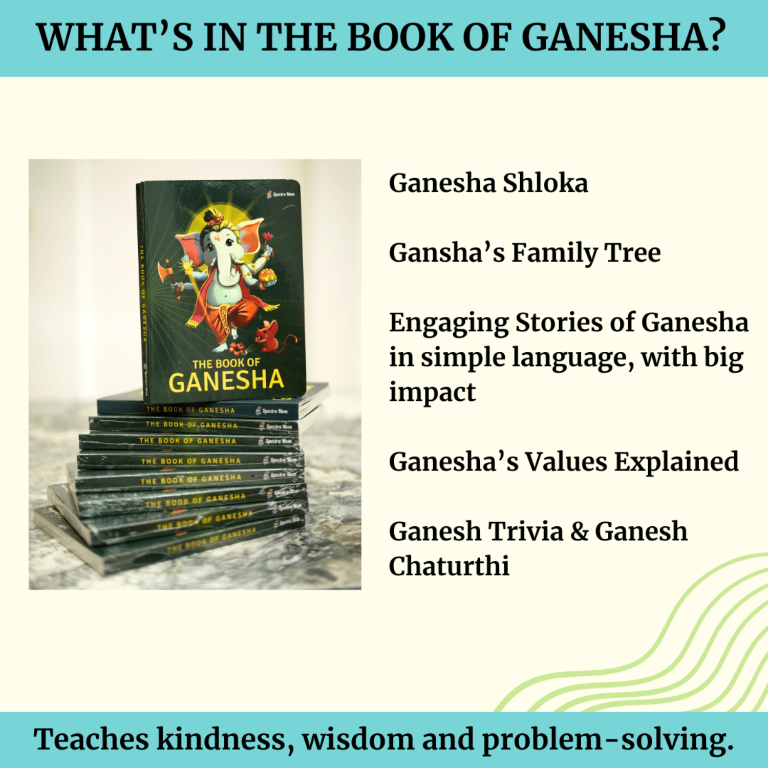 Book of Gods Set | 3 - in - 1 Mythology Collection for Kids | Storybooks of Ganesha & Hanuman + Krishna | Indian Culture, Values & Moral Lessons for Children - Spectra Mom