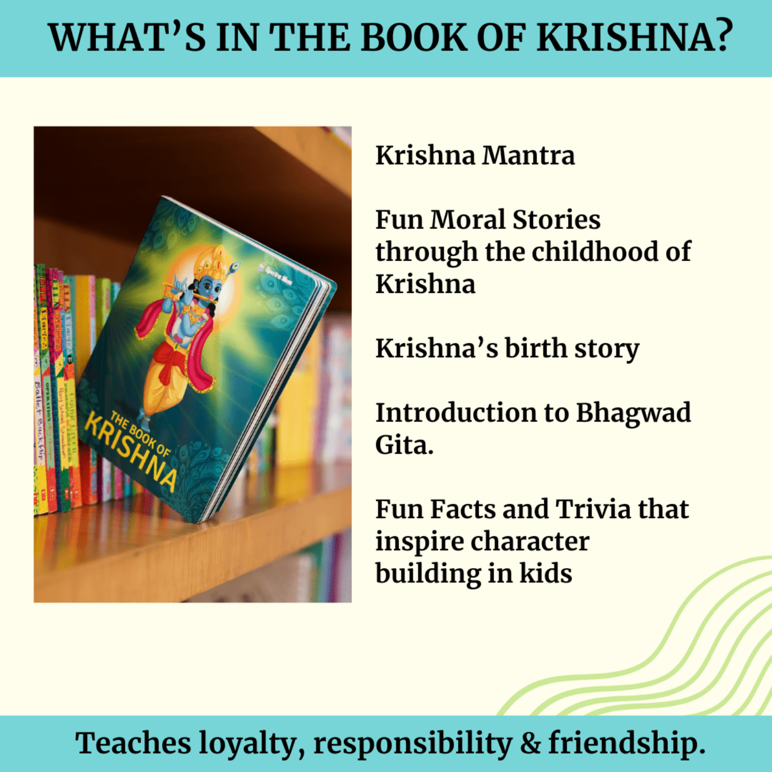 Book of Gods Set | 3 - in - 1 Mythology Collection for Kids | Storybooks of Ganesha & Hanuman + Krishna | Indian Culture, Values & Moral Lessons for Children - Spectra Mom