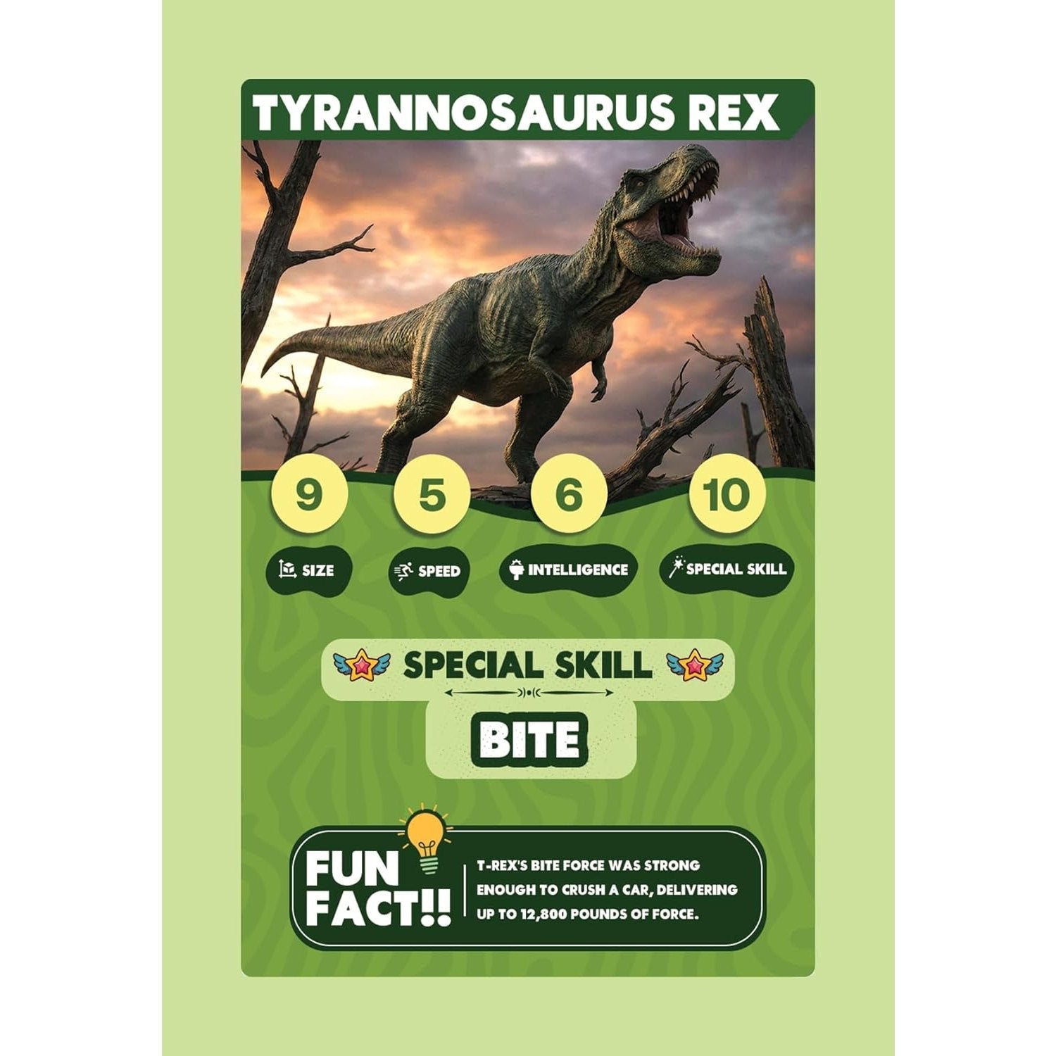 Clash Cards - Legendary Animals | 40 Play & Learn Theme Based Trump Cards | Unlimited Ways to Play | No Screen Fun | Family Games Night | Players 2 - 5 | Ages 4 - 99 - Spectra Mom