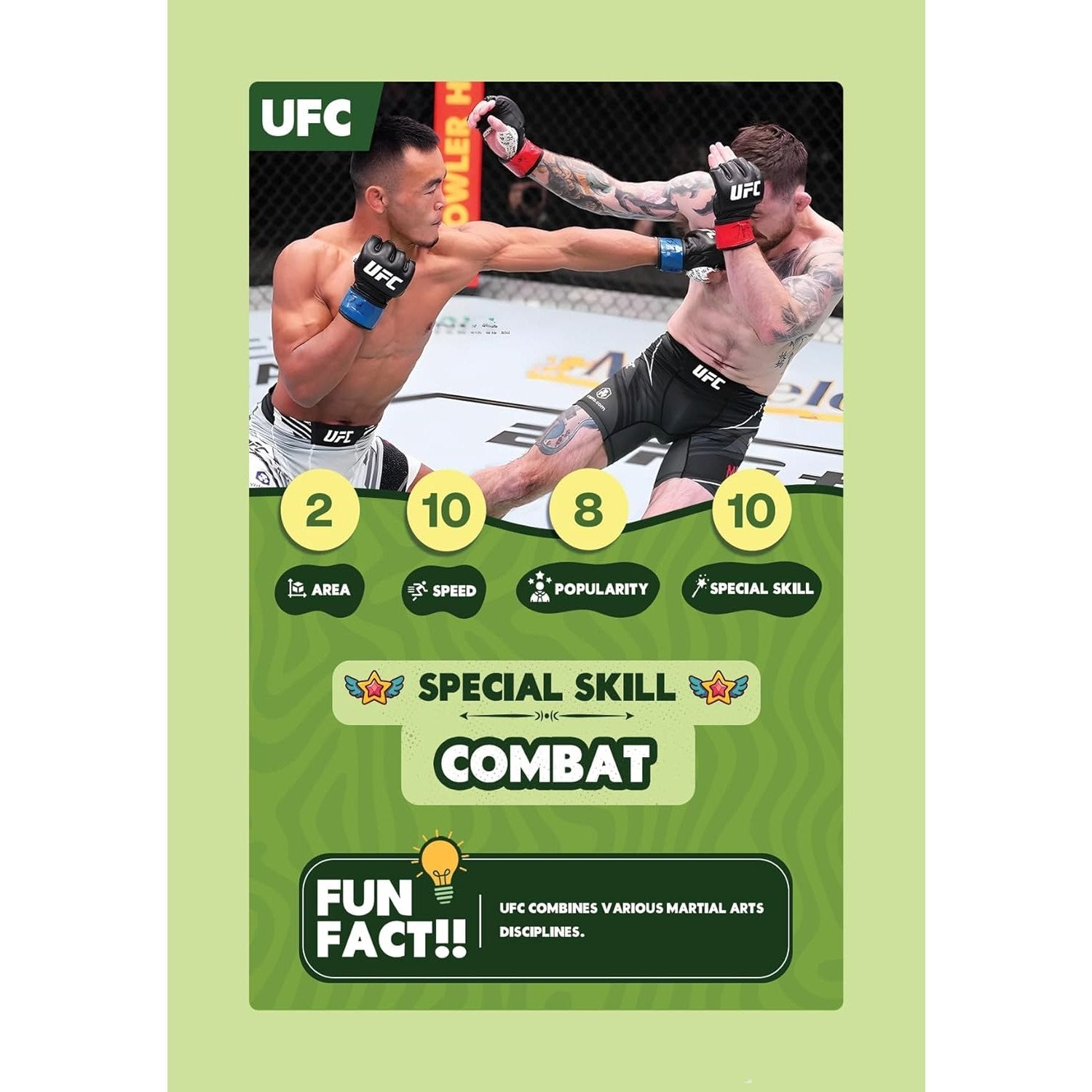 Clash Cards - Sports | 40 Play & Learn Theme Based Trump Cards | Unlimited Ways to Play | No Screen Fun | Family Games Night | Players 2 - 5 | Ages 4 - 99 - Spectra Mom