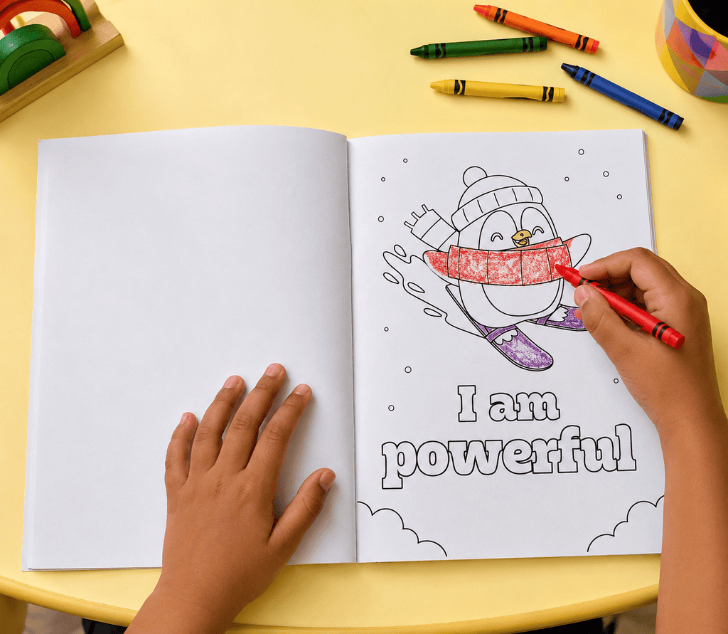 Spectra Affirmations Colouring Book 1 | for Kids 4+ | Vivid Illustrations | Affirmations for Motivation, Self Confidence & Emotional Resilience - Spectra Mom