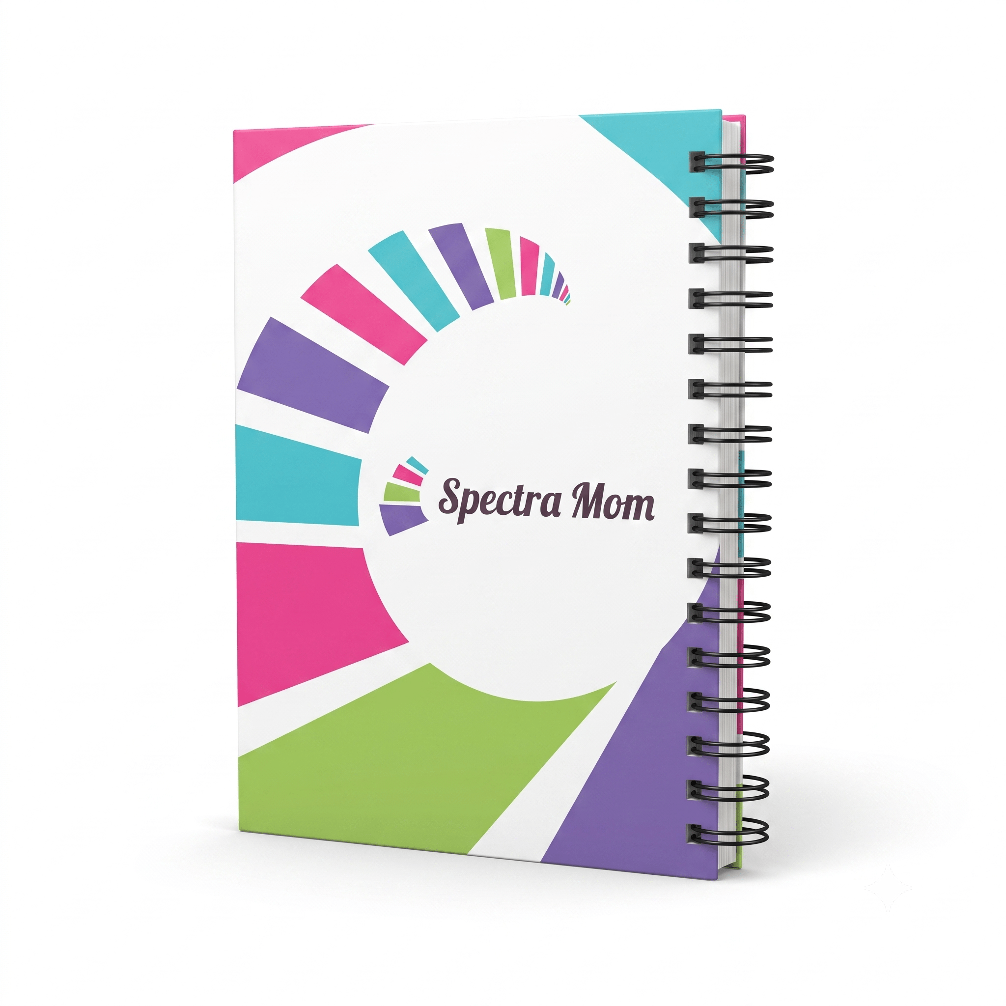 Spectra Planner (Focus) | Undated Daily Planner| A5 | Wiro Hard Bound | 90 GSM | 186 Pages | Box Packing | Zen Pages | Expense Tracker | Doodle Sheets I To Do Lists I Gratitude | Journal - Spectra Mom