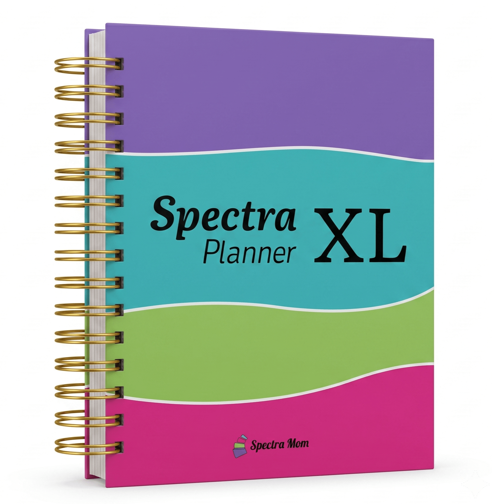 Spectra Planner XL | The Ultimate Annual Planner | Undated | A5 | Hard Bound Wiro | 90 GSM | 288 Pages | Zen Pages | Habit Tracker| Bucket List | Expense Tracker | Meal Planning | Financial Planning I Resolutions I Gratitude | Journal - Spectra Mom