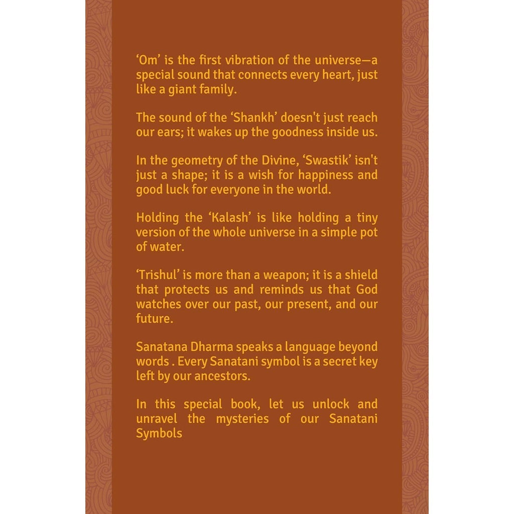 The Book of Symbols | 16 Sanatana Dharma Symbols Illustrated and Explained | Board Book | Made for Ages 4 - 99 - Spectra Mom