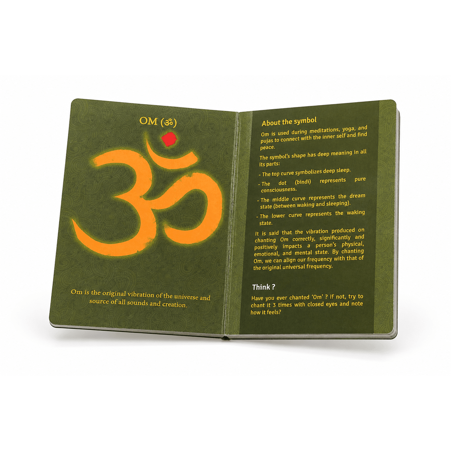 The Book of Symbols | 16 Sanatana Dharma Symbols Illustrated and Explained | Board Book | Made for Ages 4-99 - Spectra Mom